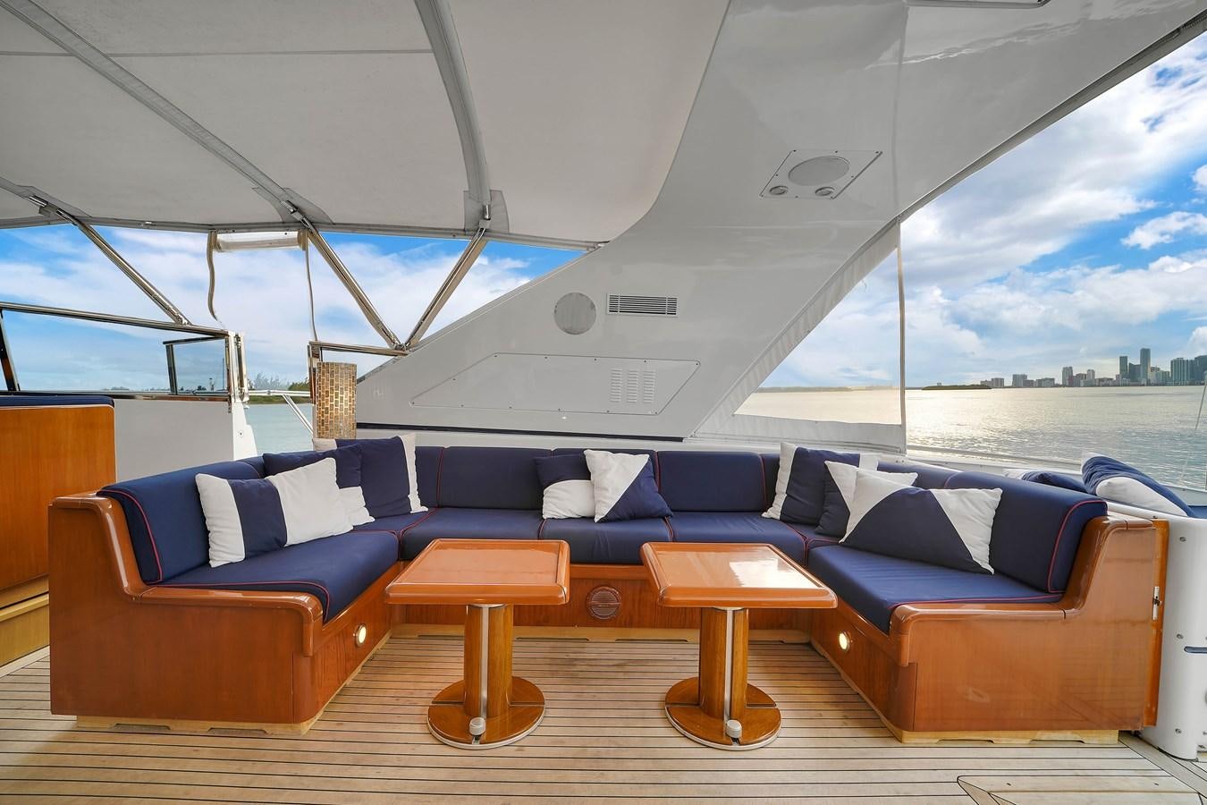 a boat on the water aboard HAKUNA MATATA Yacht for Sale