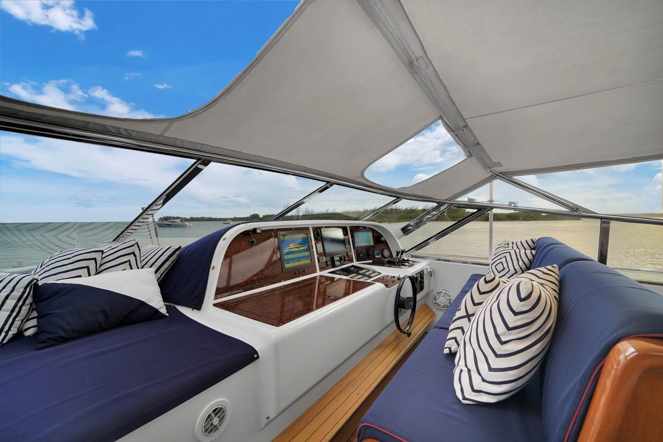 a car on the road aboard HAKUNA MATATA Yacht for Sale