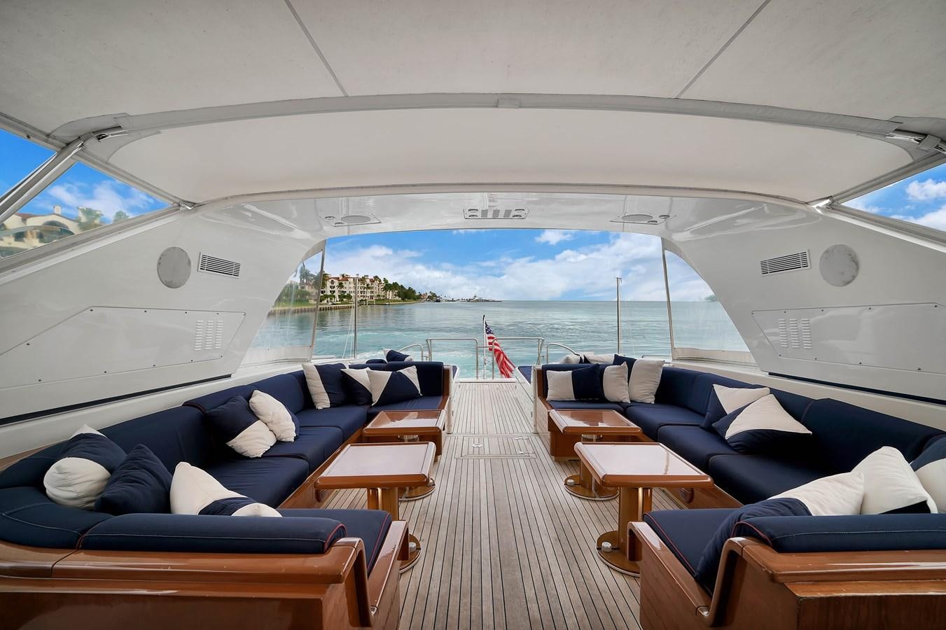 inside of a plane aboard HAKUNA MATATA Yacht for Sale