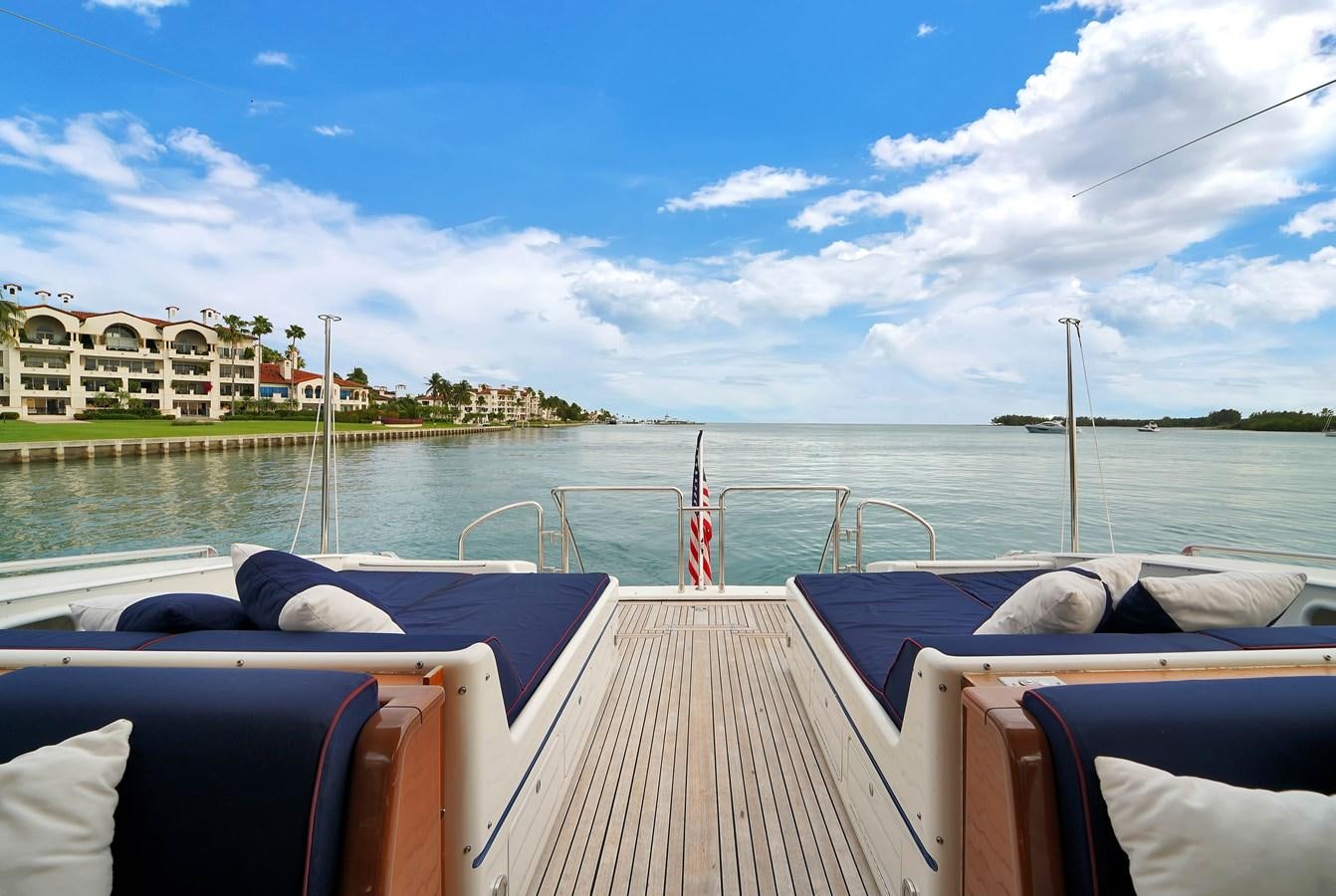 a boat on the water aboard HAKUNA MATATA Yacht for Sale