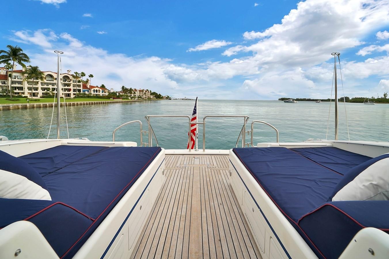 a boat on the water aboard HAKUNA MATATA Yacht for Sale