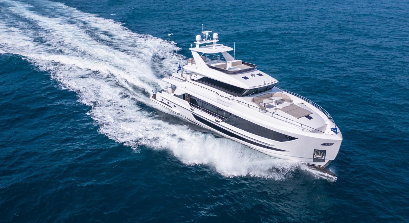 a ship on the water aboard CHRISTINE Yacht for Sale