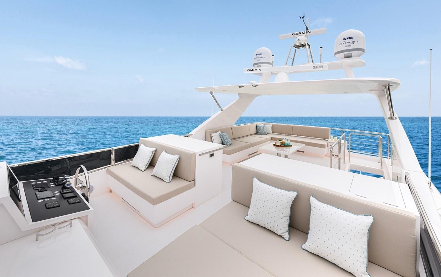 a boat on the water aboard CHRISTINE Yacht for Sale