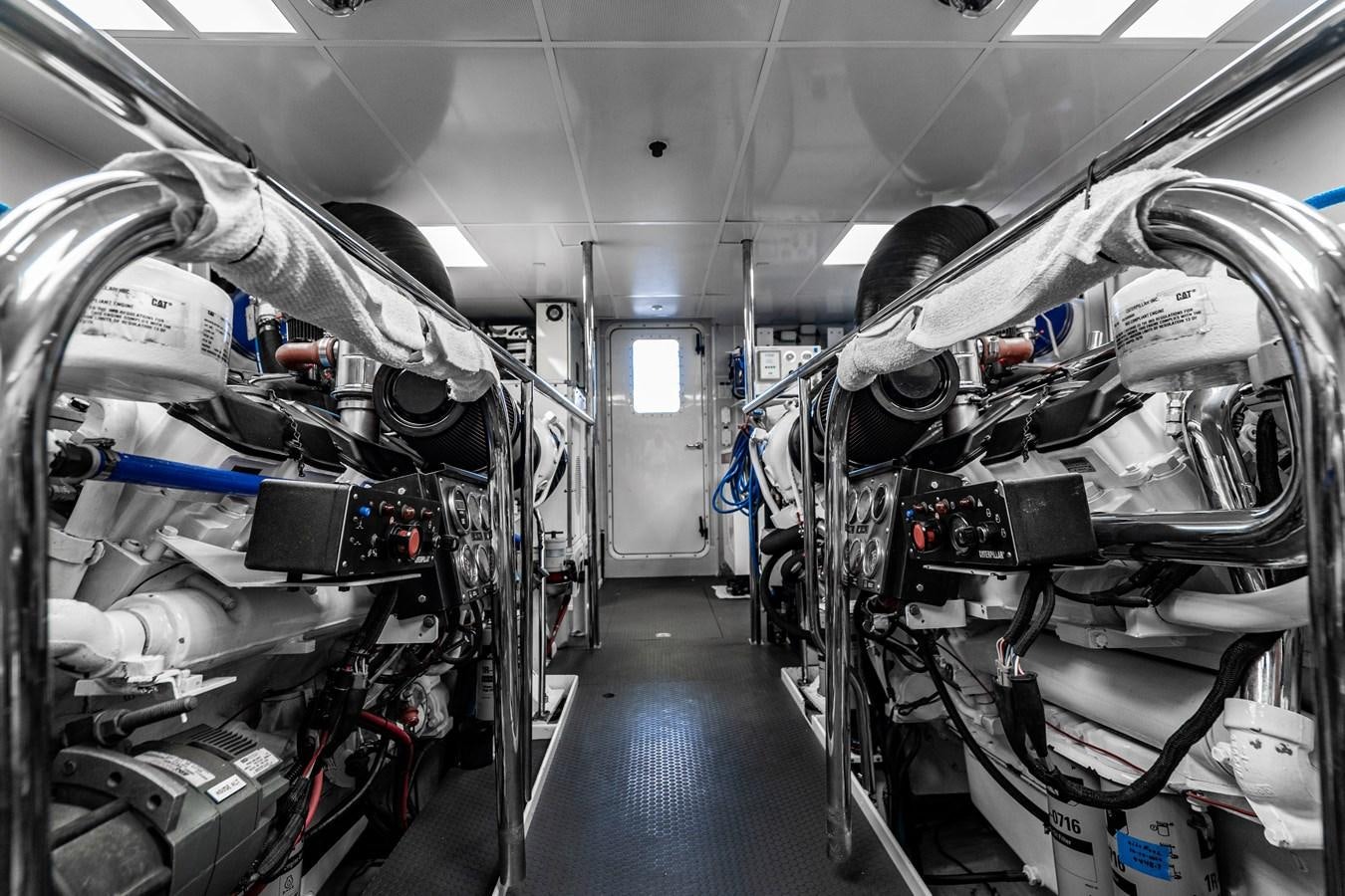 a room with several machines aboard SHORT GAME Yacht for Sale