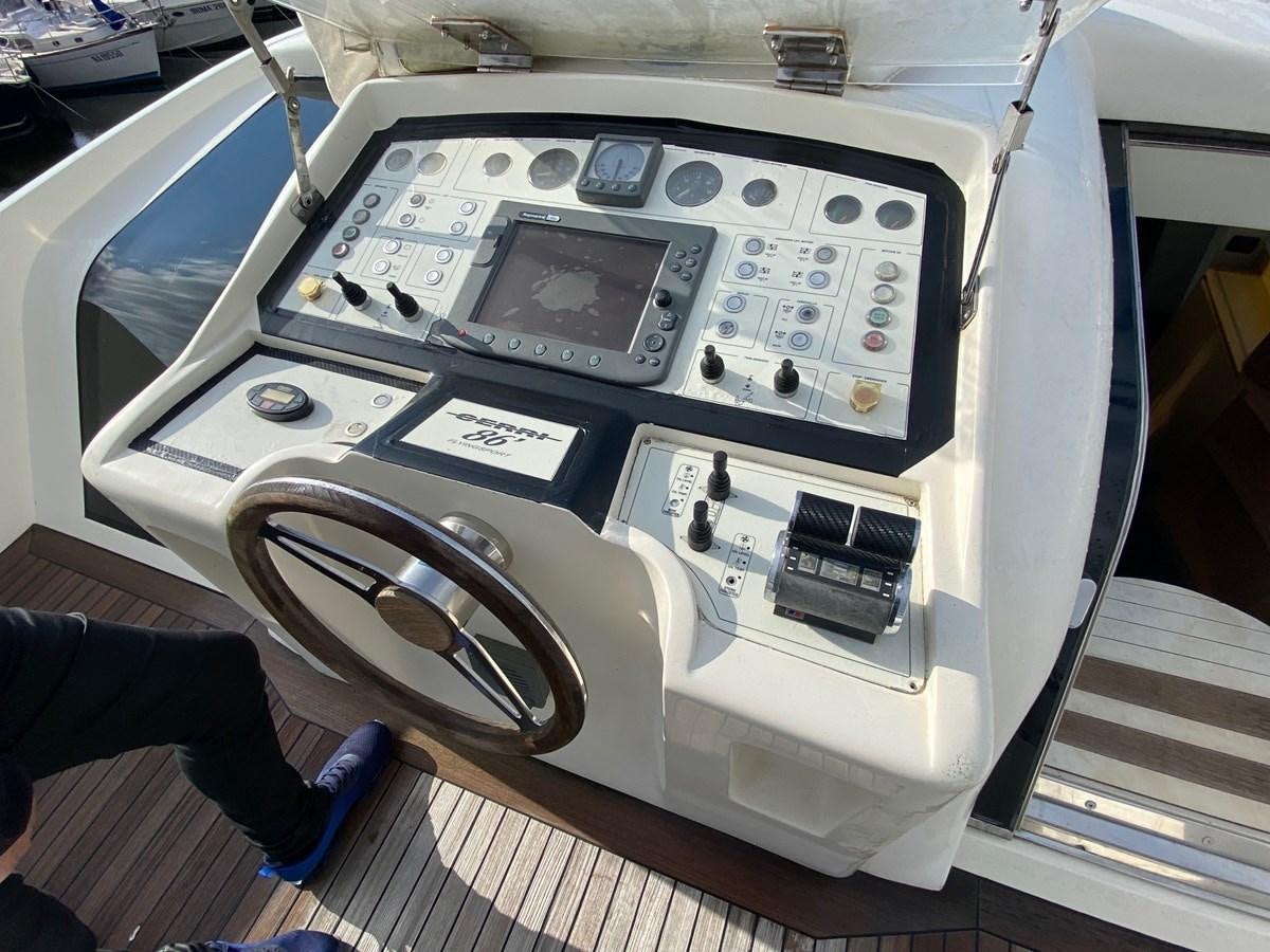 a machine on the floor aboard DEA Yacht for Sale