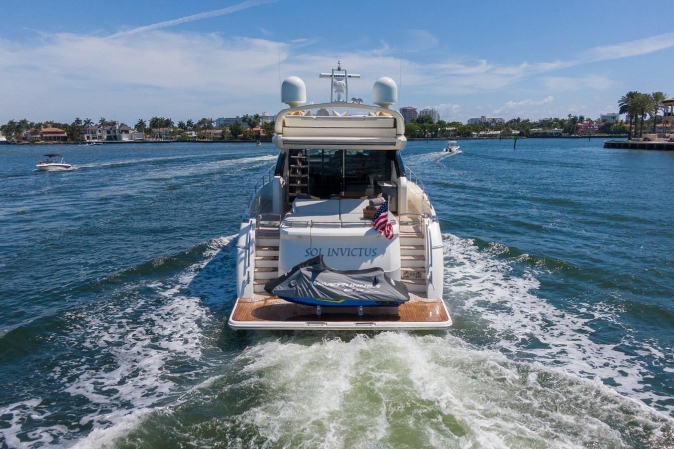 a boat on the water aboard SOL INVICTUS Yacht for Sale