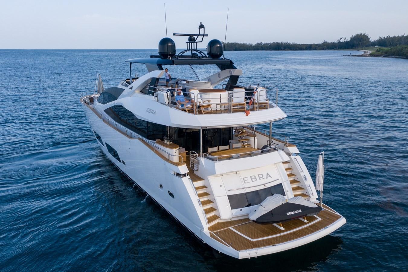 a boat on the water aboard 2015 SUNSEEKER 92' Yacht for Sale