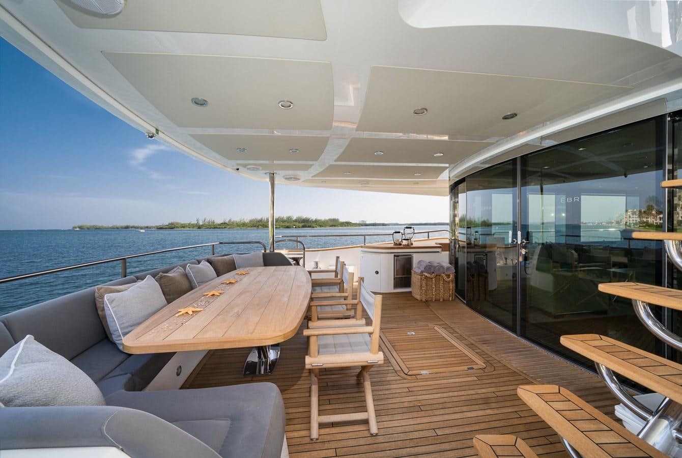 a boat on the water aboard 2015 SUNSEEKER 92' Yacht for Sale