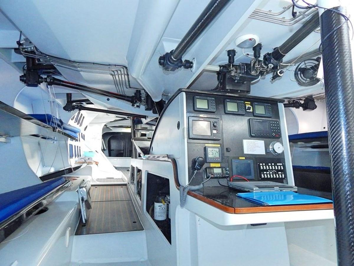 the inside of a vehicle aboard WAY OF LIFE Yacht for Sale
