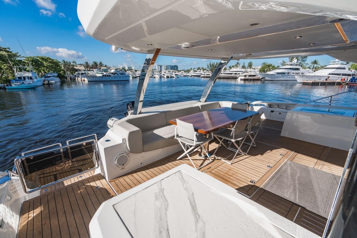 a boat on the water aboard PLANE TO SEA Yacht for Sale