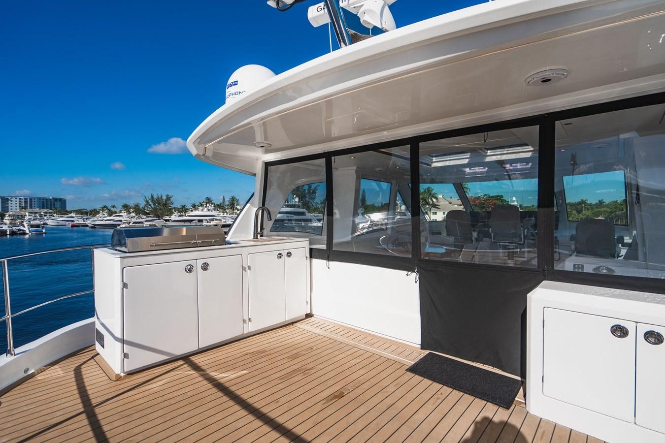 a boat on the water aboard PLANE TO SEA Yacht for Sale