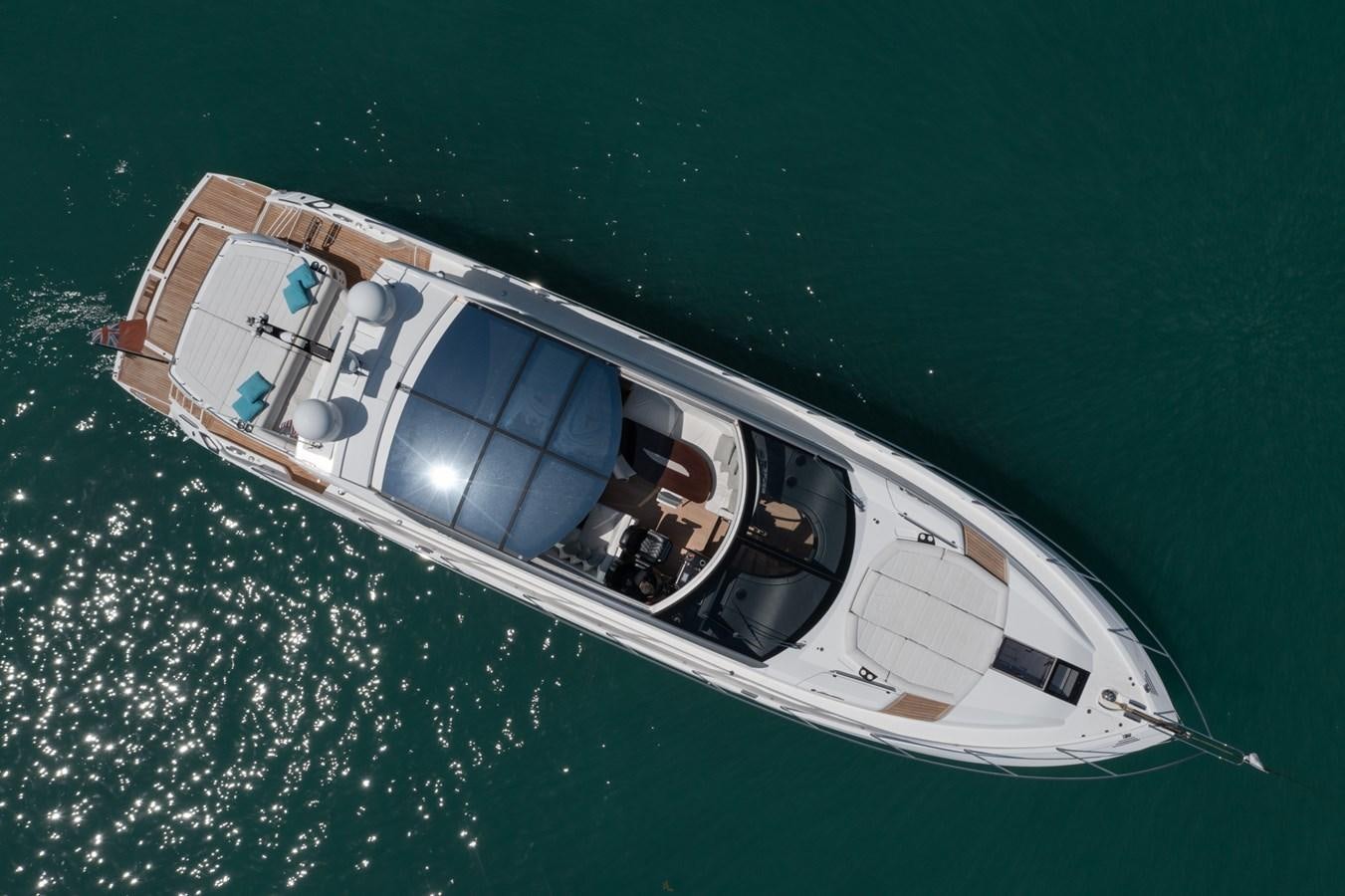 a satellite in space aboard SUNSEEKER PREDATOR 68 Yacht for Sale