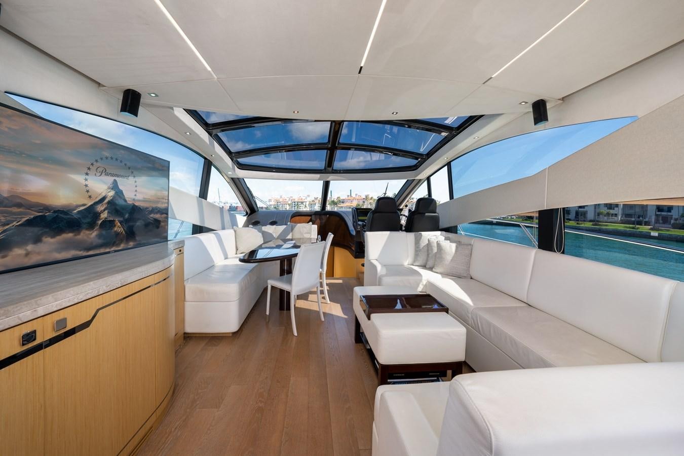 inside of a boat aboard SUNSEEKER PREDATOR 68 Yacht for Sale