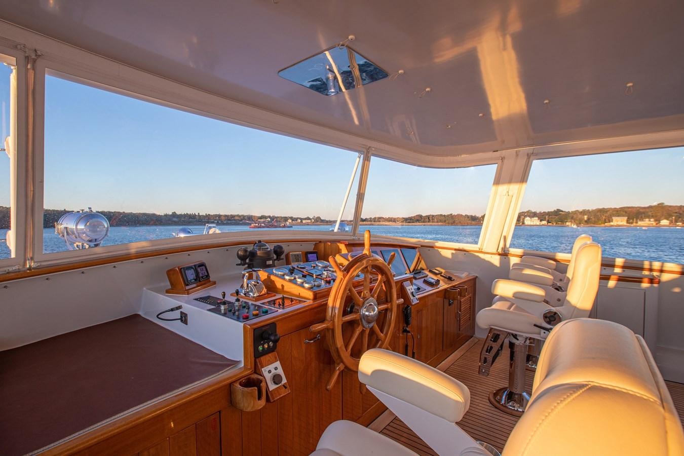 inside of a boat aboard MARYBELLE Yacht for Sale