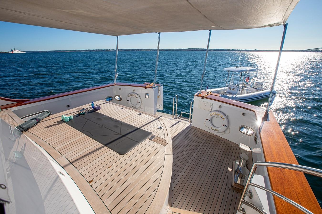 a boat on the water aboard MARYBELLE Yacht for Sale