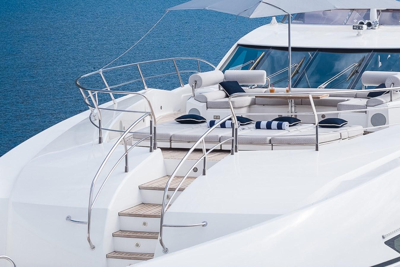 a boat on the water aboard INSIGNIA Yacht for Sale
