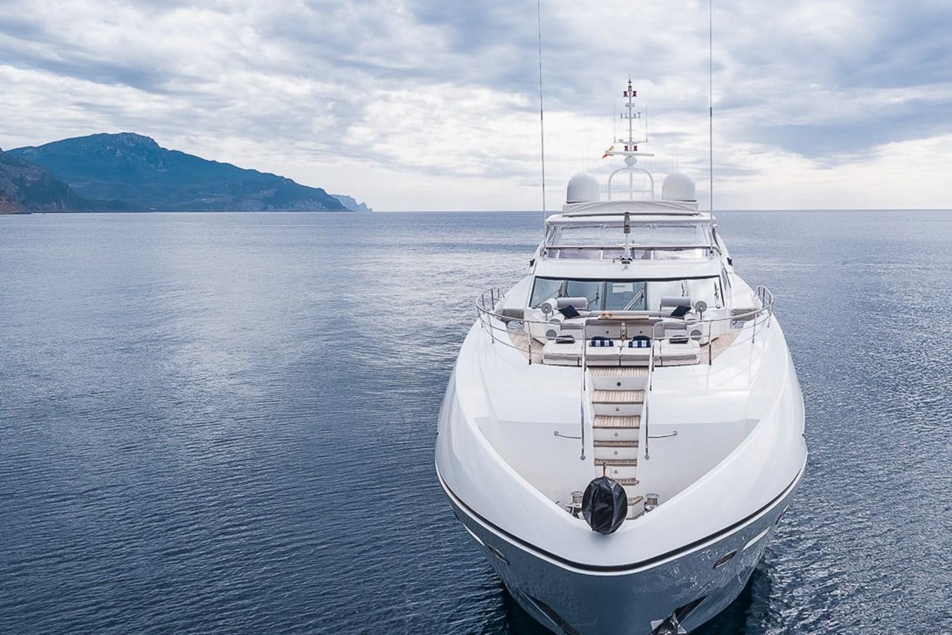 a boat on the water aboard INSIGNIA Yacht for Sale