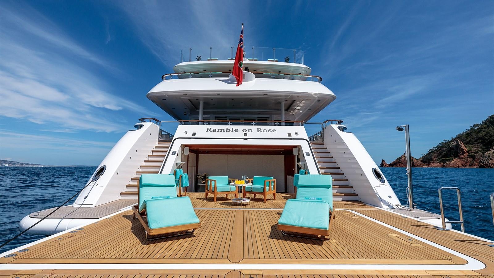 a boat on a body of water aboard CLELIA III Yacht for Charter