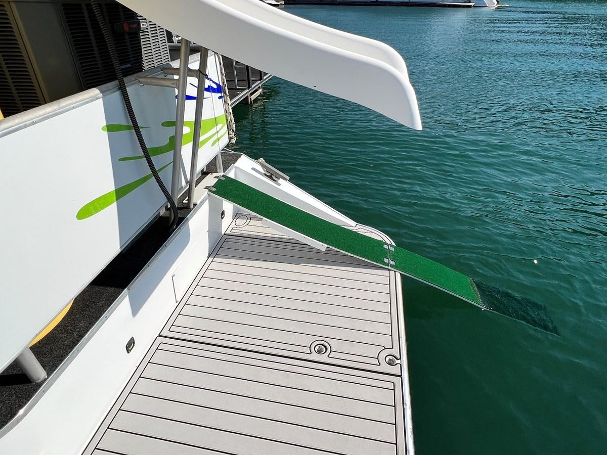 a boat on the water aboard 2010/1995 STARDUST 20 X 95WB NLST Yacht for Sale