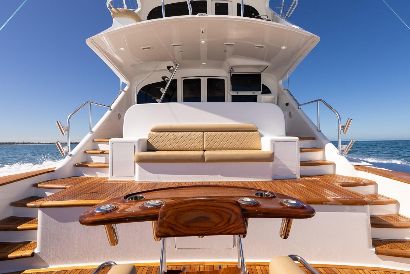 a boat on the water aboard ANOTHER DAY IN PARADISE Yacht for Sale