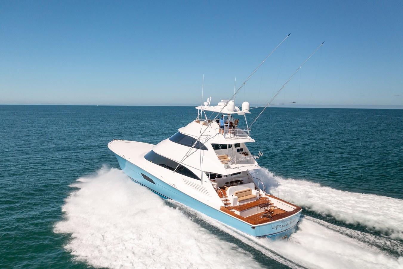 a boat on the water aboard ANOTHER DAY IN PARADISE Yacht for Sale