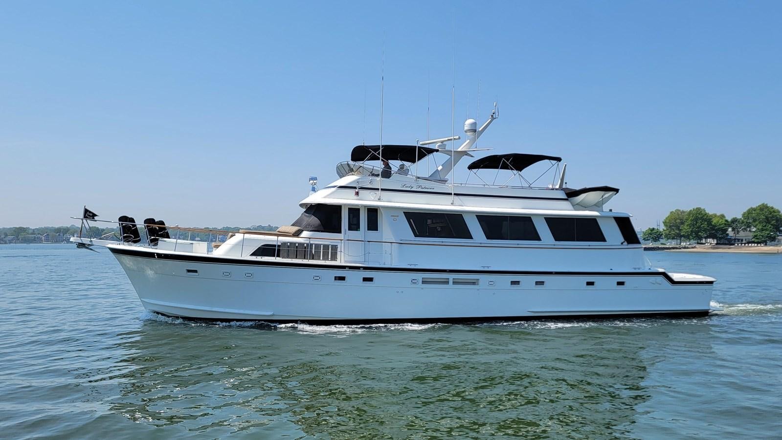 a boat on the water aboard LADY PATRICIA Yacht for Sale