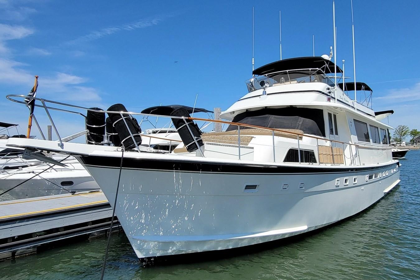 a couple of boats docked aboard LADY PATRICIA Yacht for Sale