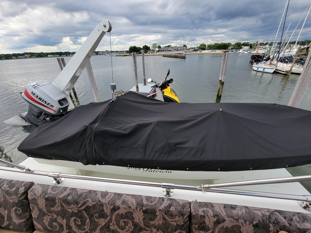 a boat on a rock aboard LADY PATRICIA Yacht for Sale