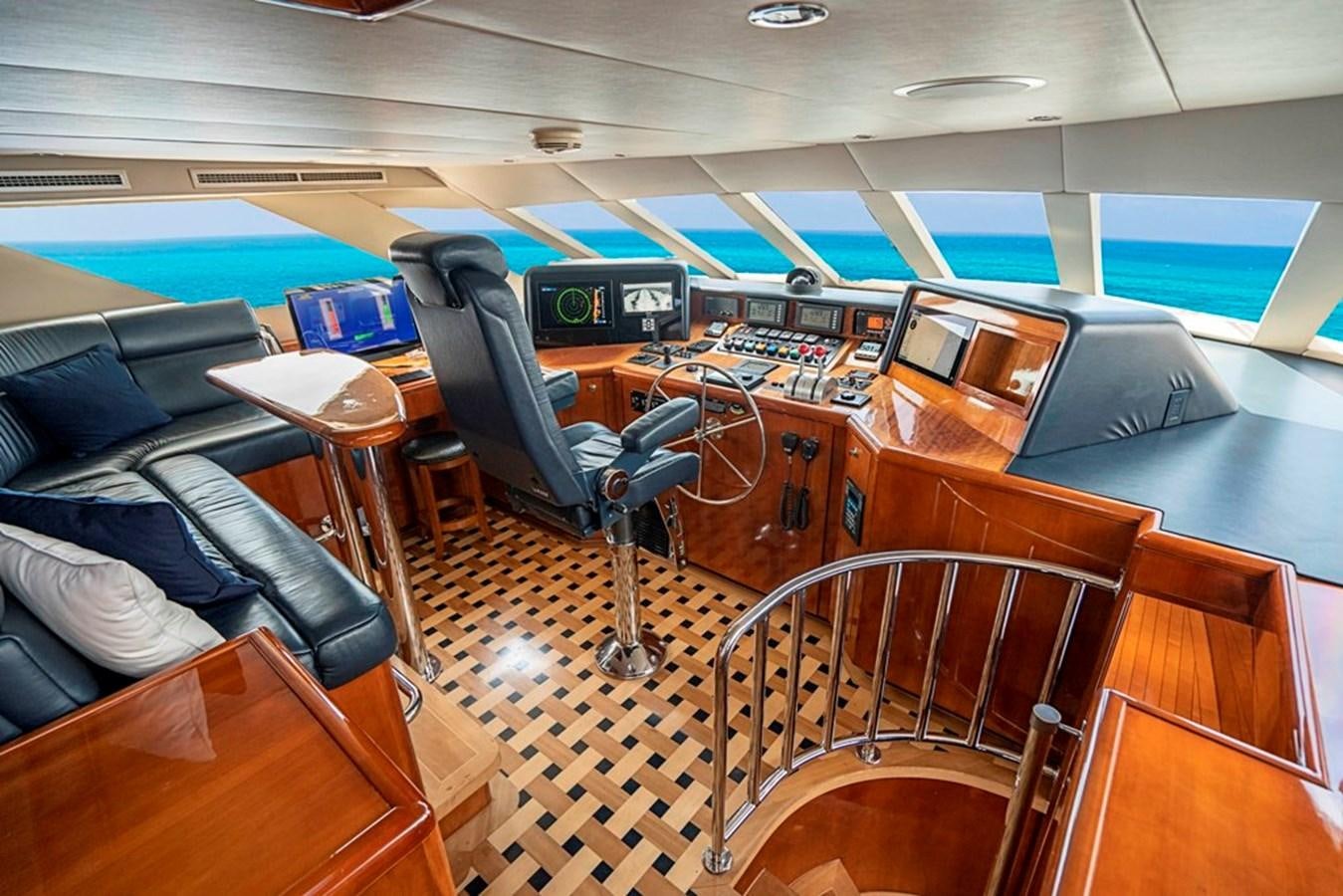 inside of a bus aboard PURA VIDA Yacht for Sale