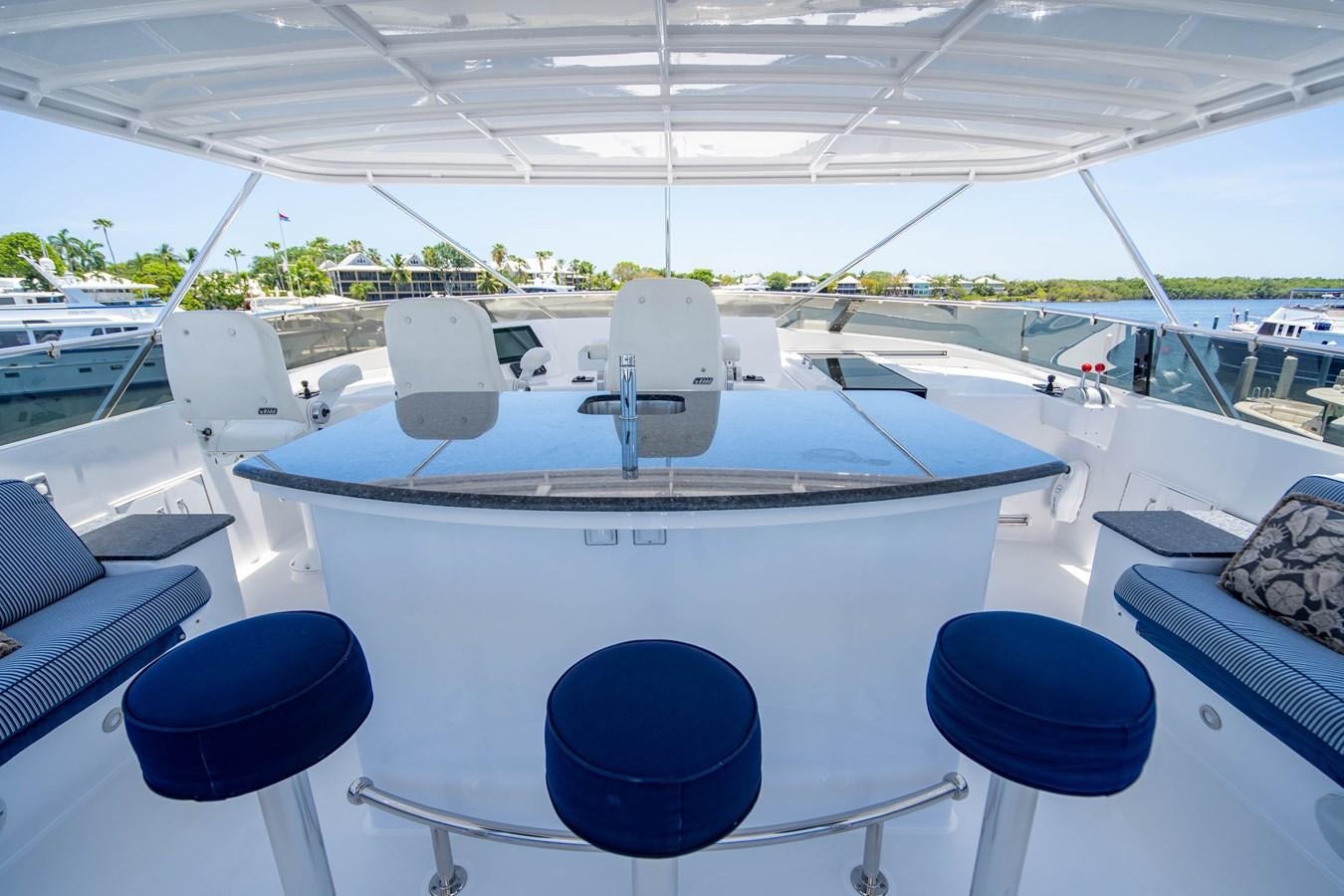 a boat on the water aboard PURA VIDA Yacht for Sale