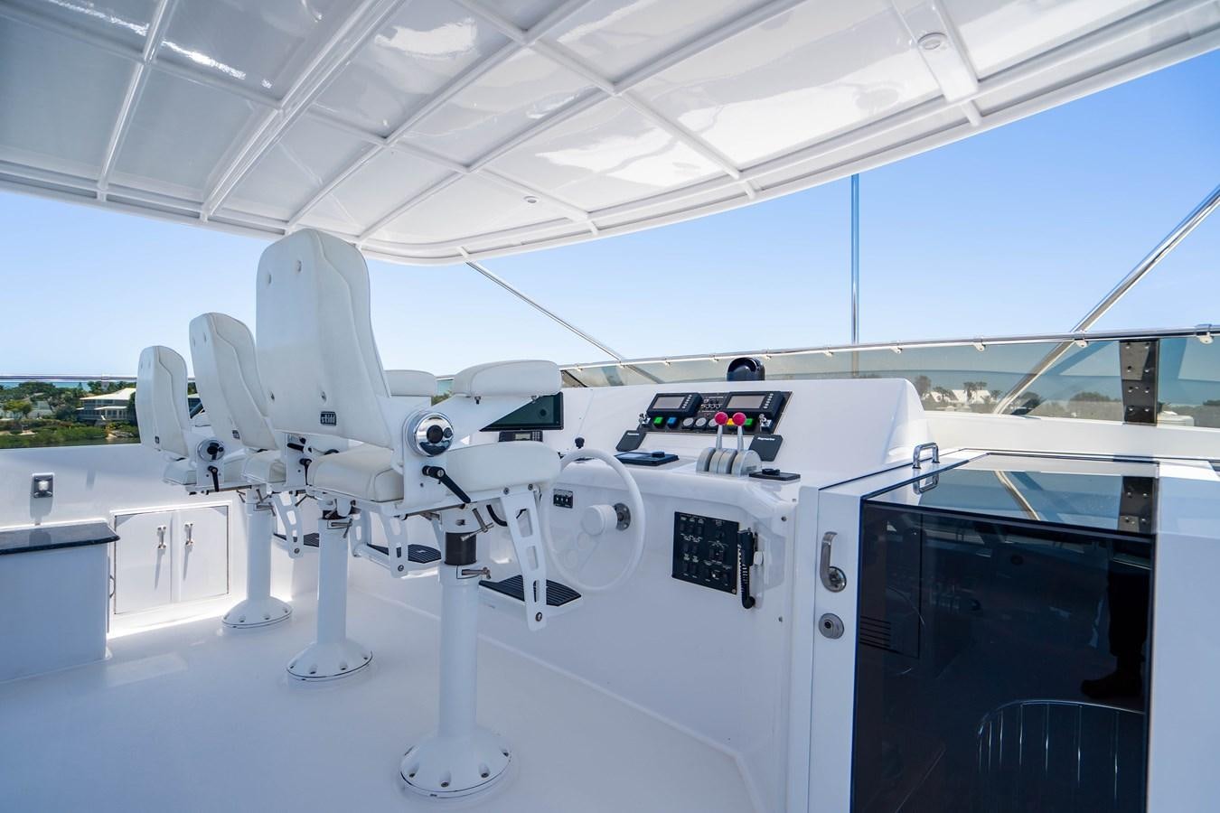 a large white machine aboard PURA VIDA Yacht for Sale