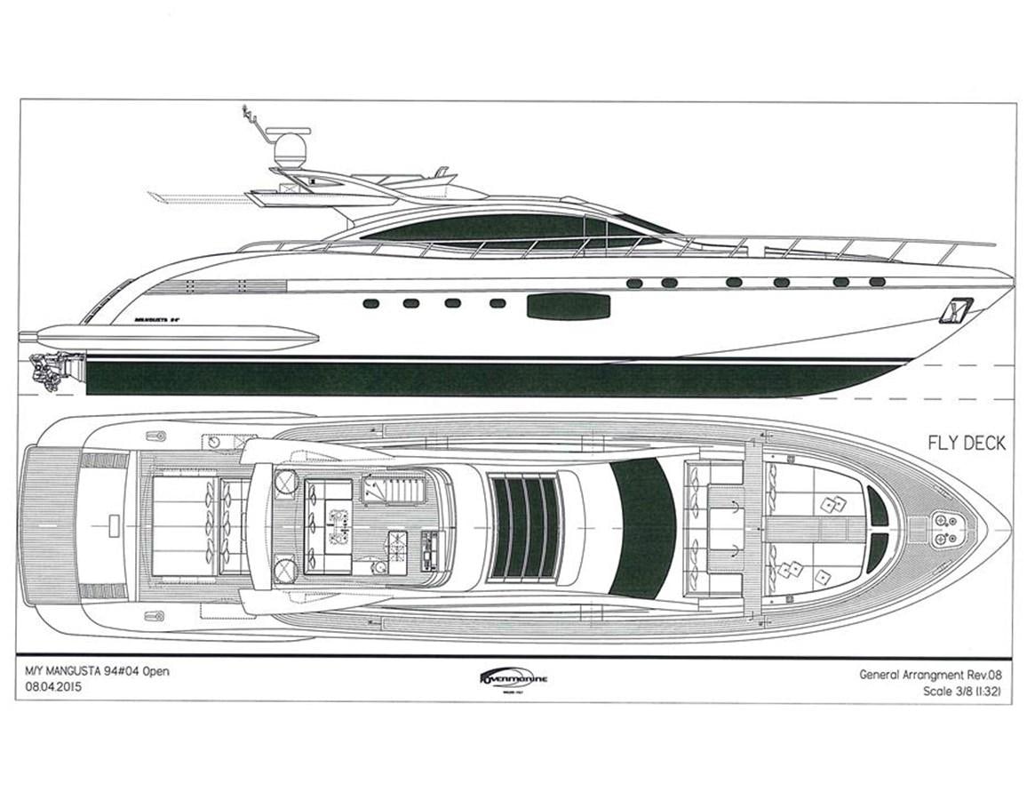 graphical user interface aboard MINE SET Yacht for Sale
