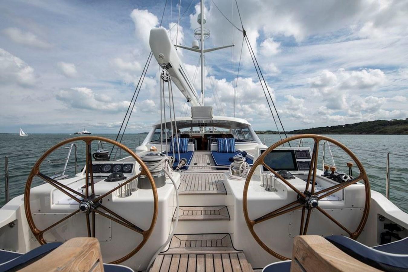a boat on the water aboard CHARLATAN Yacht for Sale