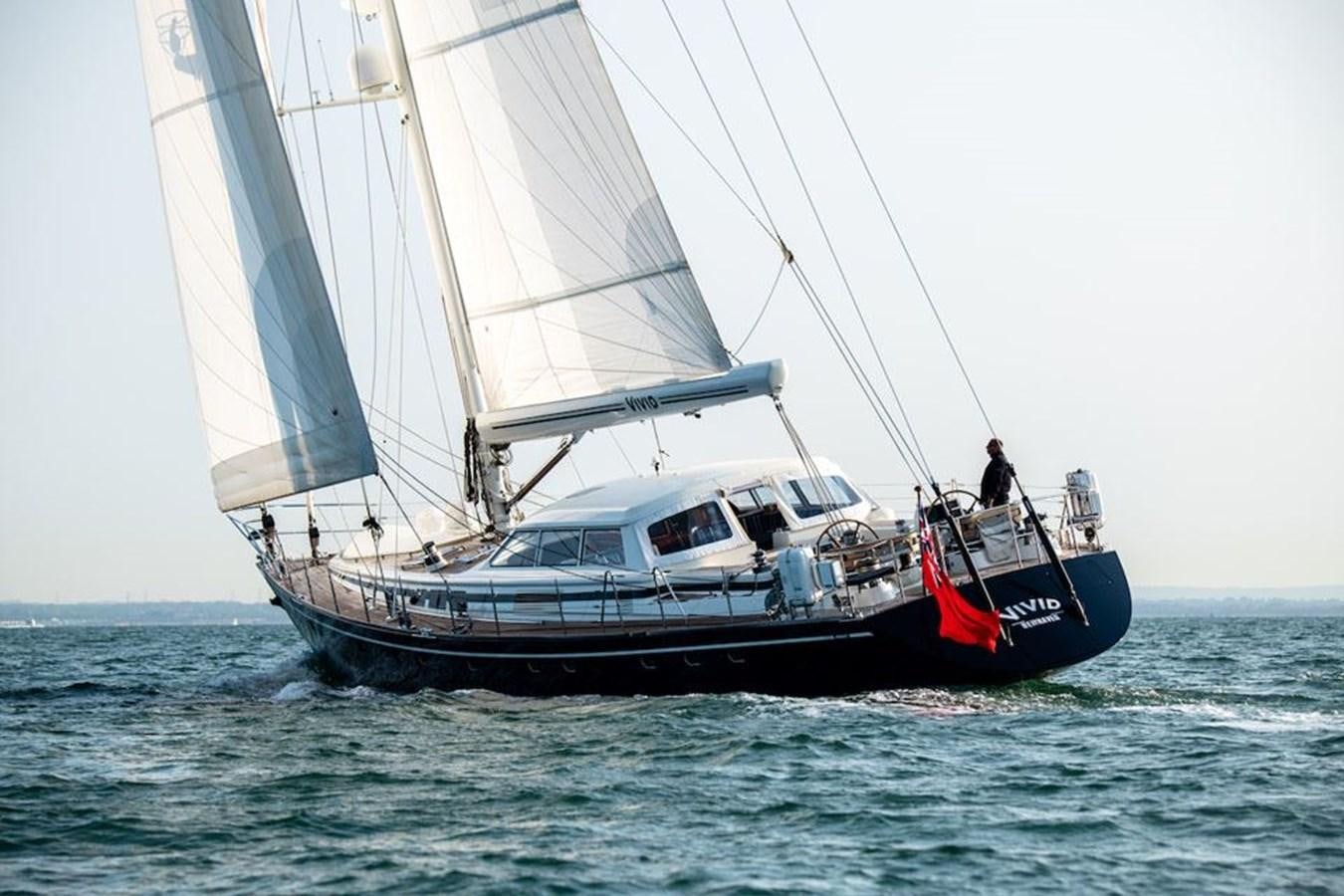 a boat sailing on the sea aboard CHARLATAN Yacht for Sale