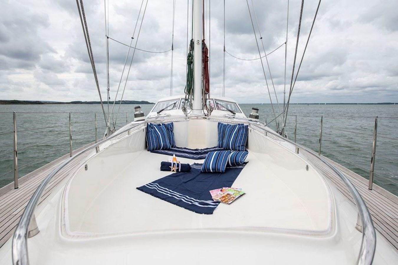 a boat on a body of water aboard CHARLATAN Yacht for Sale