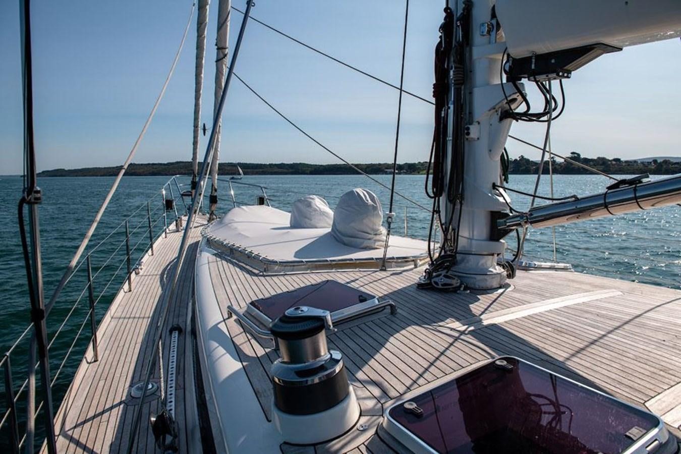 a sailboat on the water aboard CHARLATAN Yacht for Sale