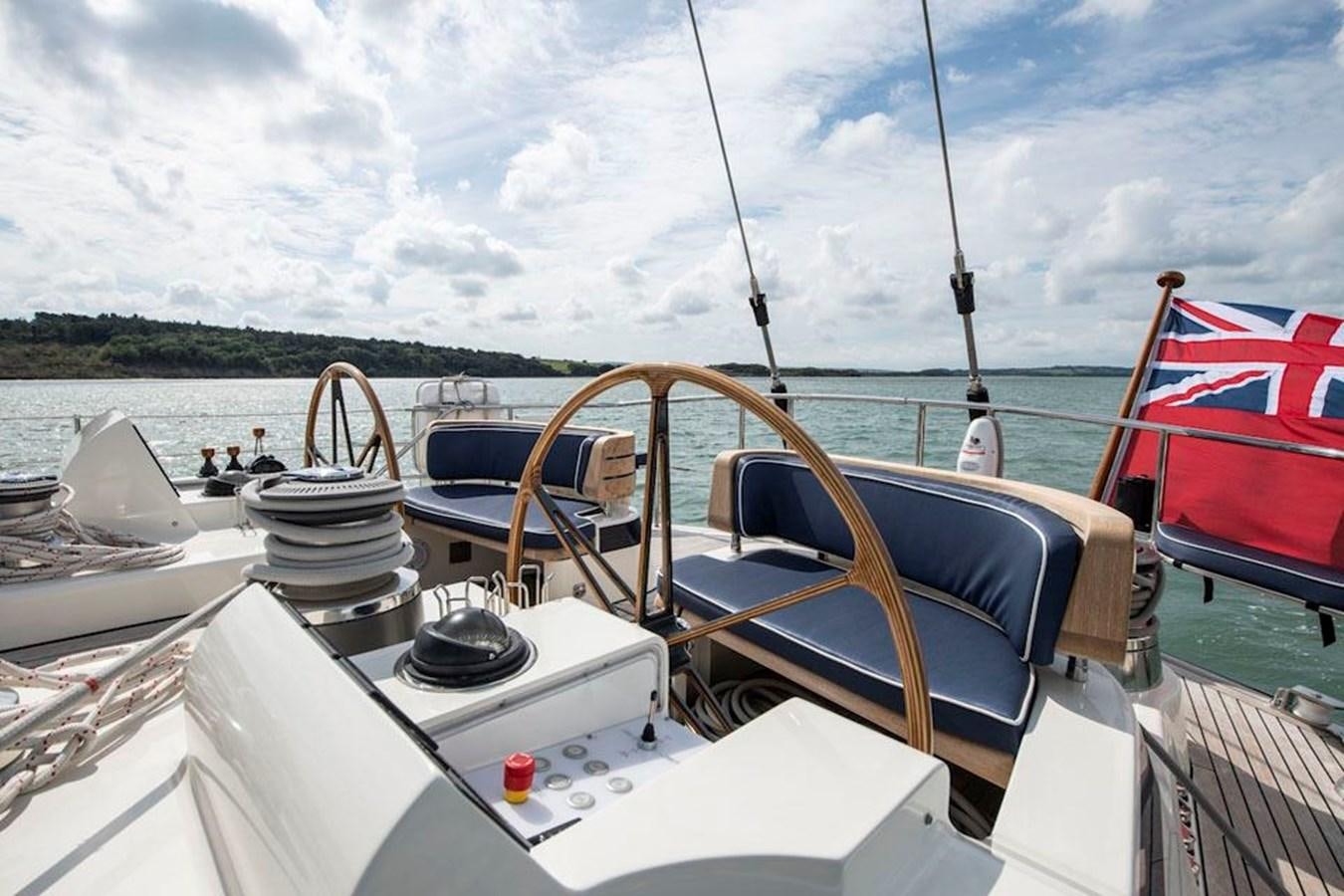 a boat with a rope attached to it aboard CHARLATAN Yacht for Sale