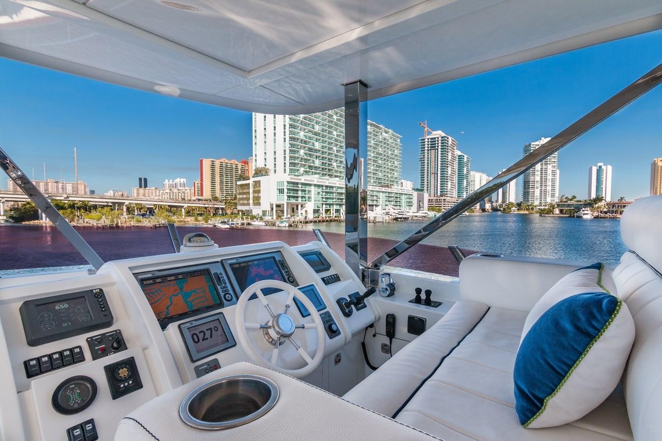 a boat on the water aboard PRIMA MEA Yacht for Sale