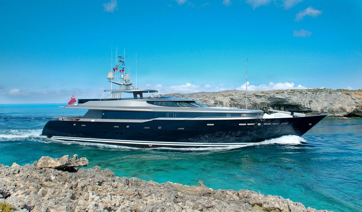a boat on the water aboard VESPER Yacht for Sale