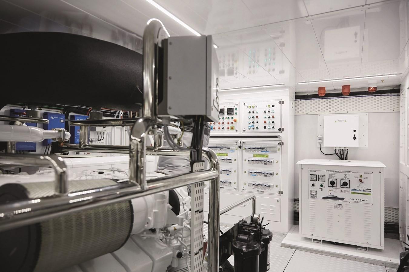 a close-up of a laboratory aboard AL GASSAR 2022 Yacht for Sale