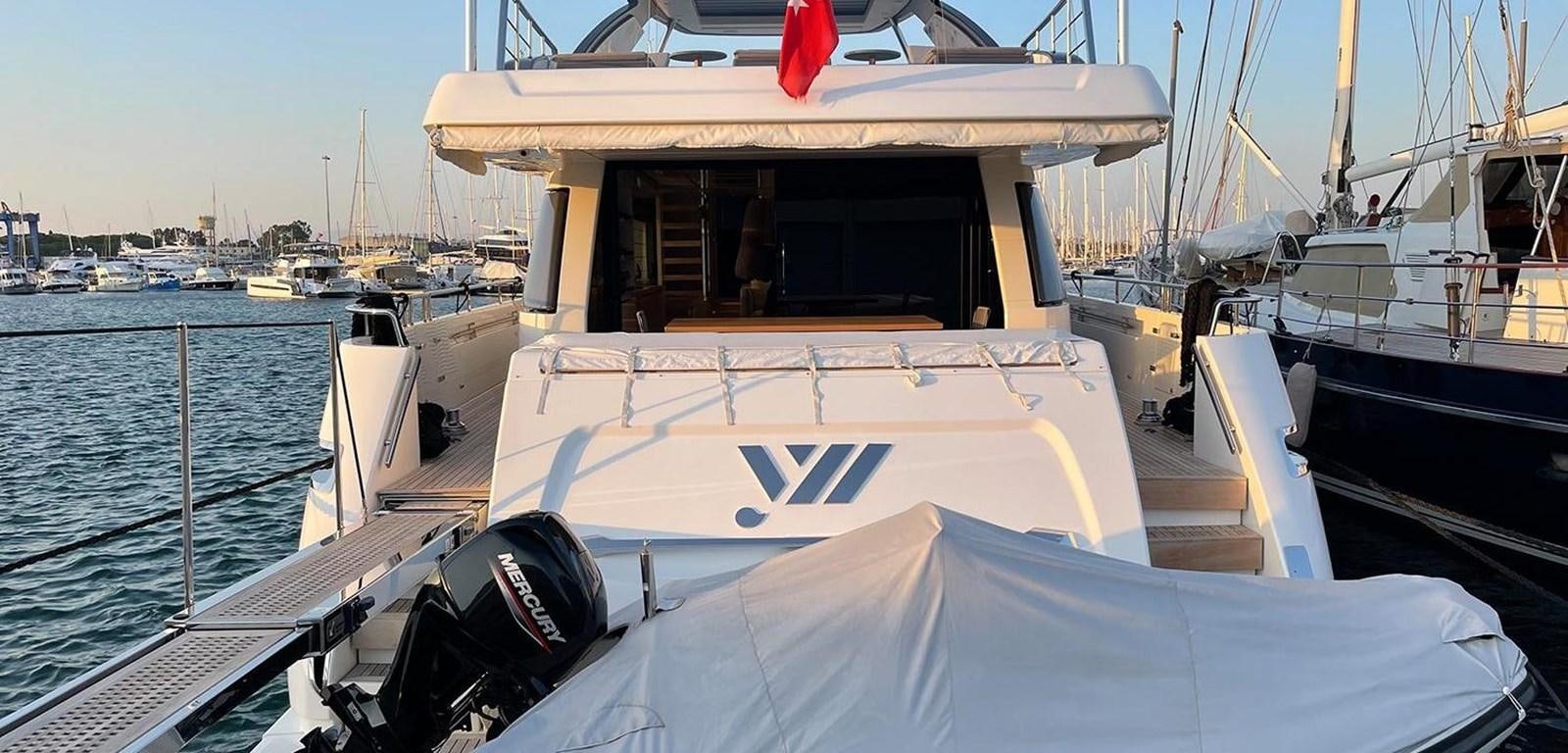 a boat on the water aboard Y2 Yacht for Sale