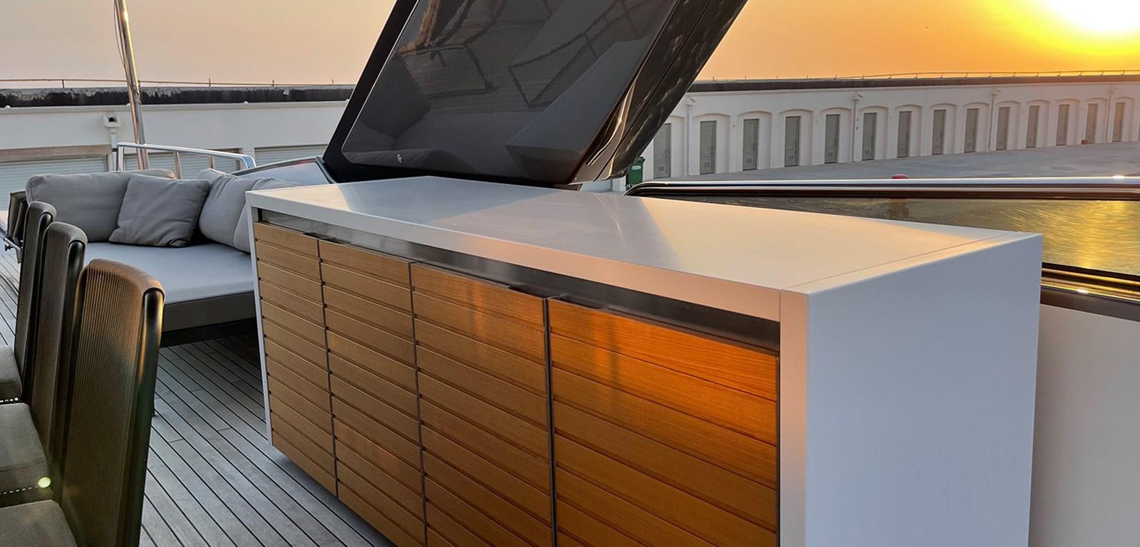 a boat on the water aboard Y2 Yacht for Sale