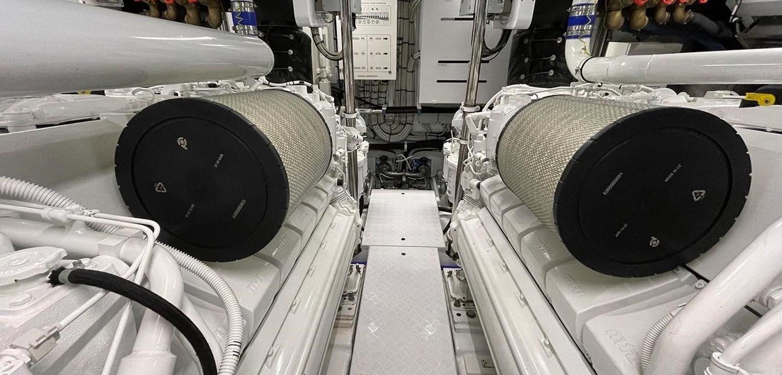 a close-up of a machine aboard Y2 Yacht for Sale