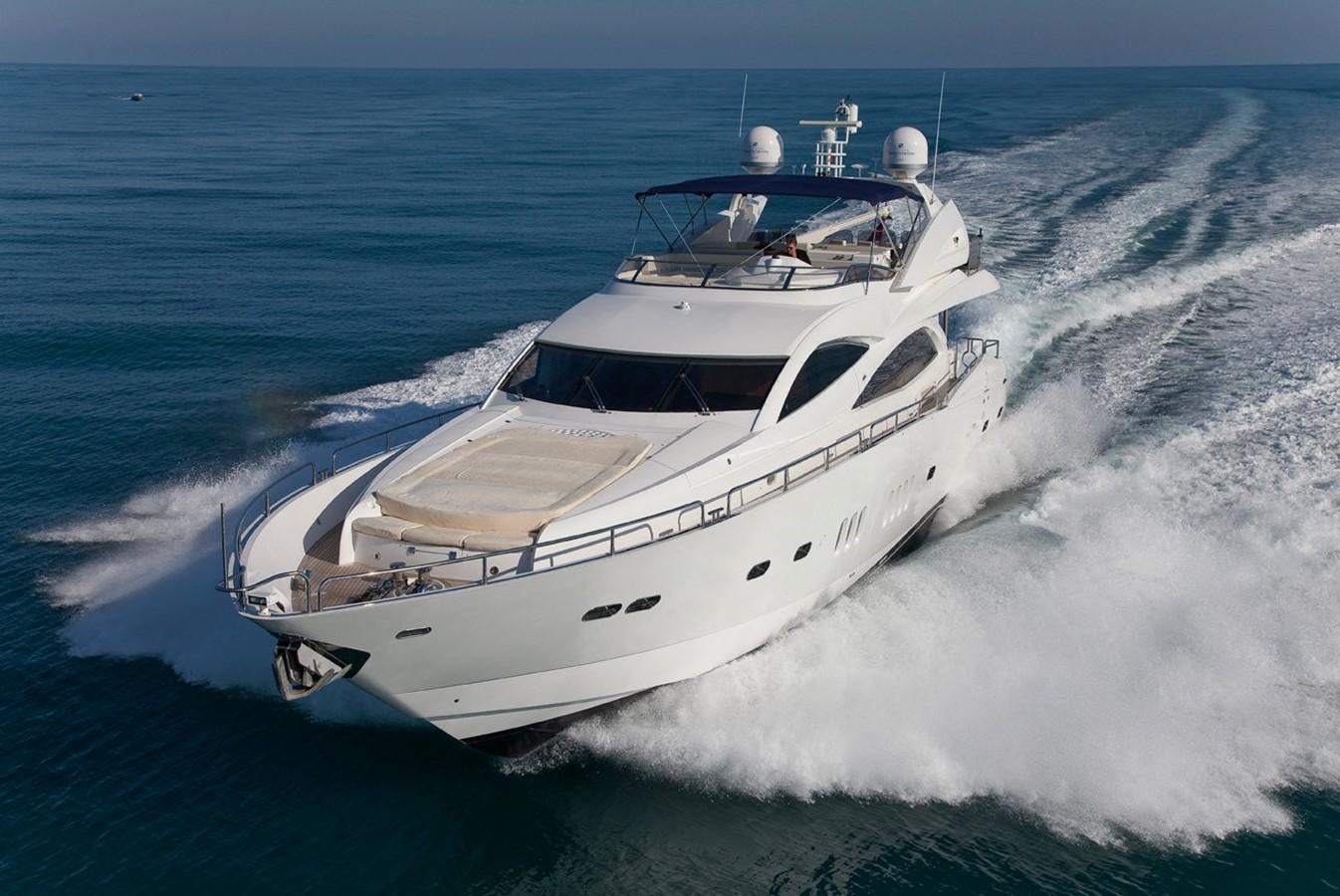 a boat on the water aboard DONIZETTI Yacht for Sale