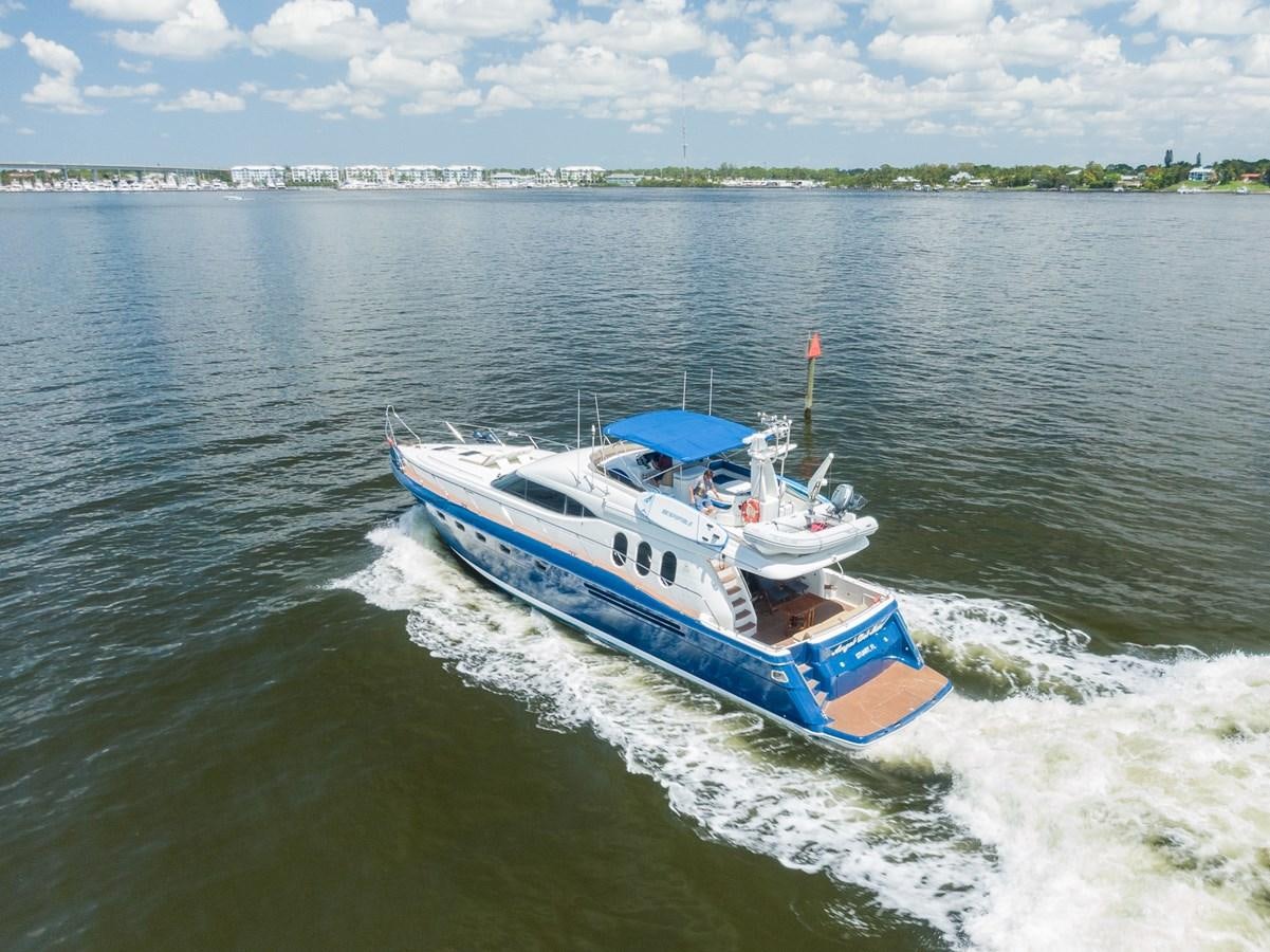 a boat on the water aboard ANGEL DEL MAR Yacht for Sale