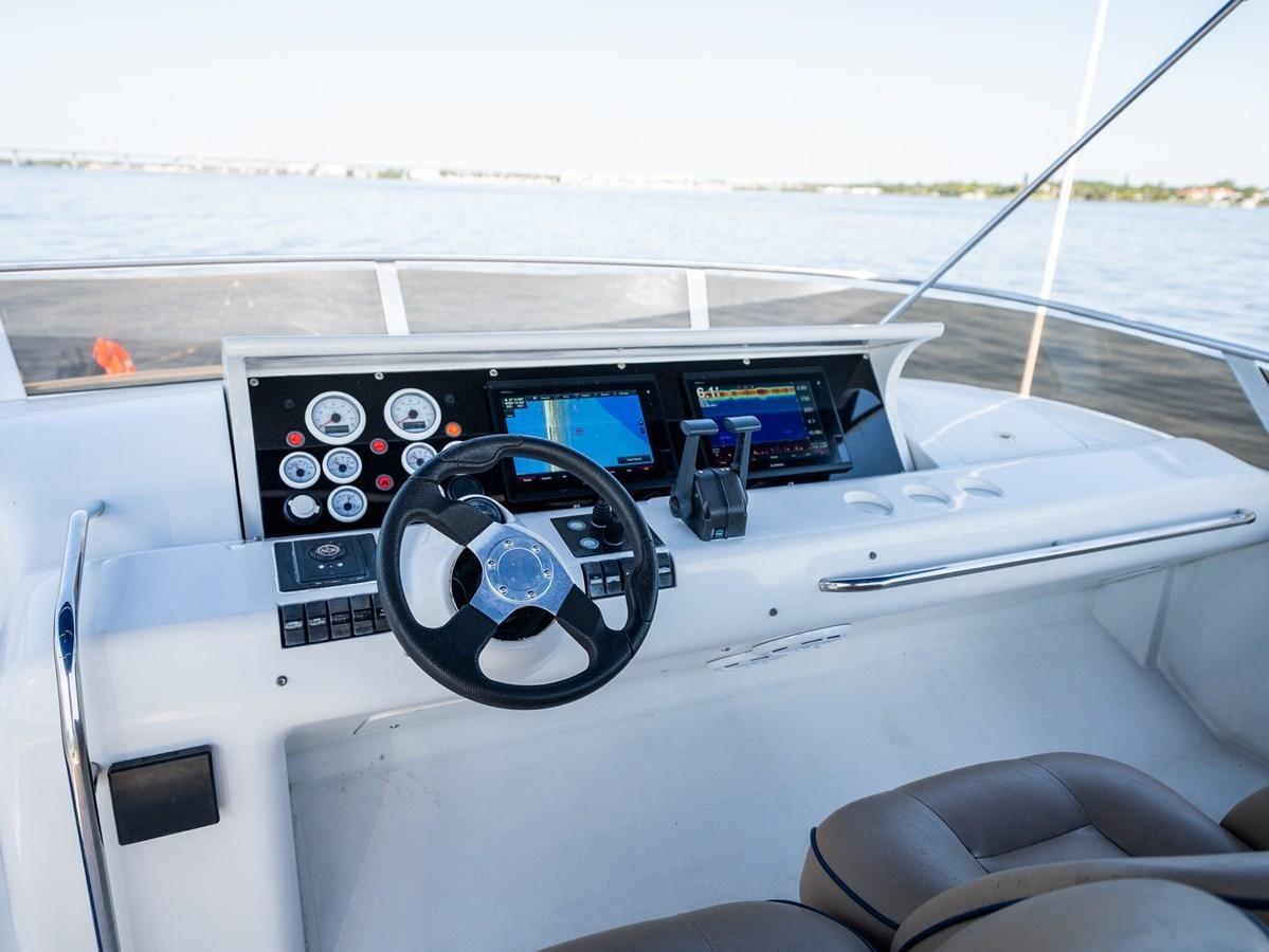 the dashboard of a car aboard ANGEL DEL MAR Yacht for Sale