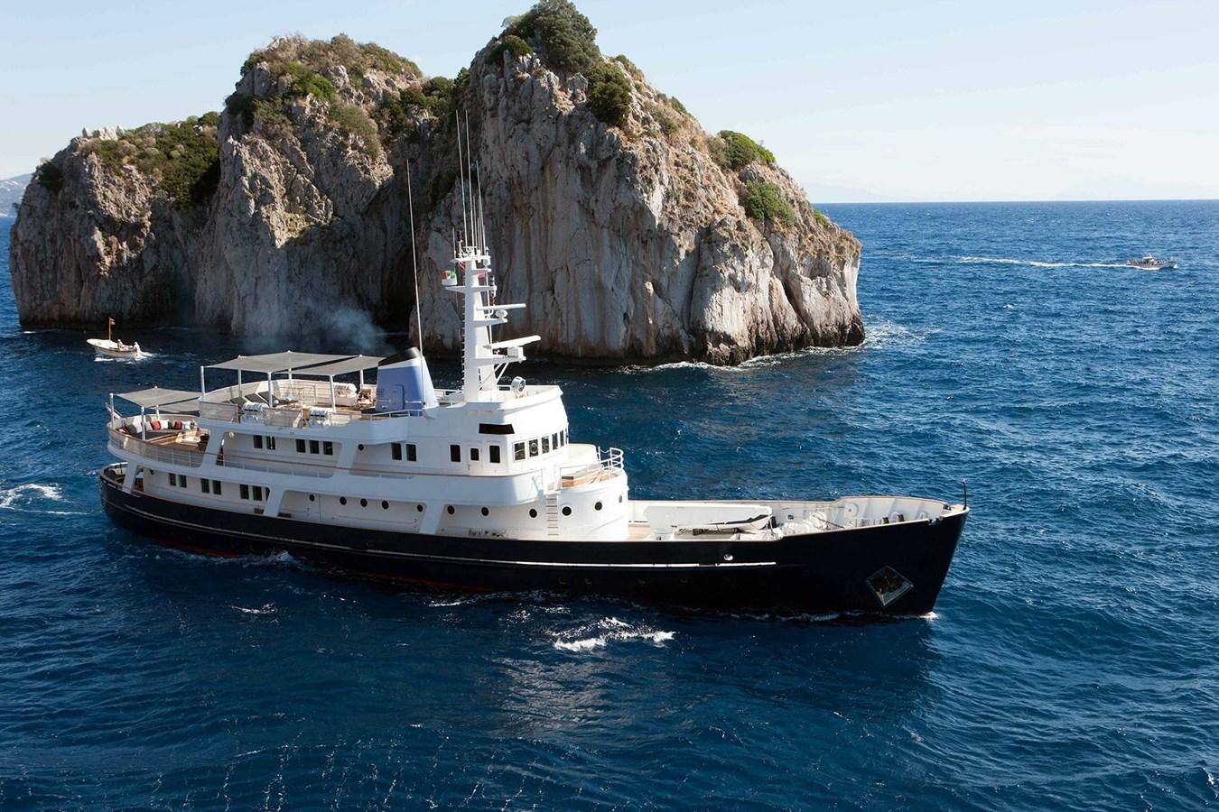 a boat in the water aboard ICE LADY Yacht for Sale