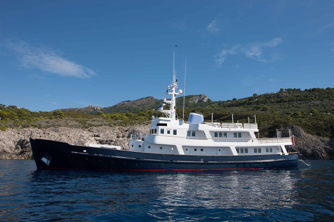a boat on the water aboard ICE LADY Yacht for Sale