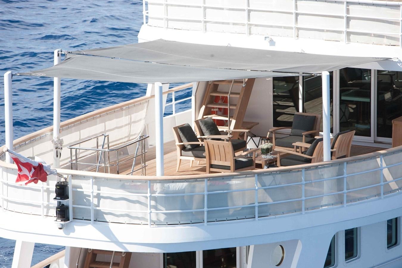 a boat on the water aboard ICE LADY Yacht for Sale