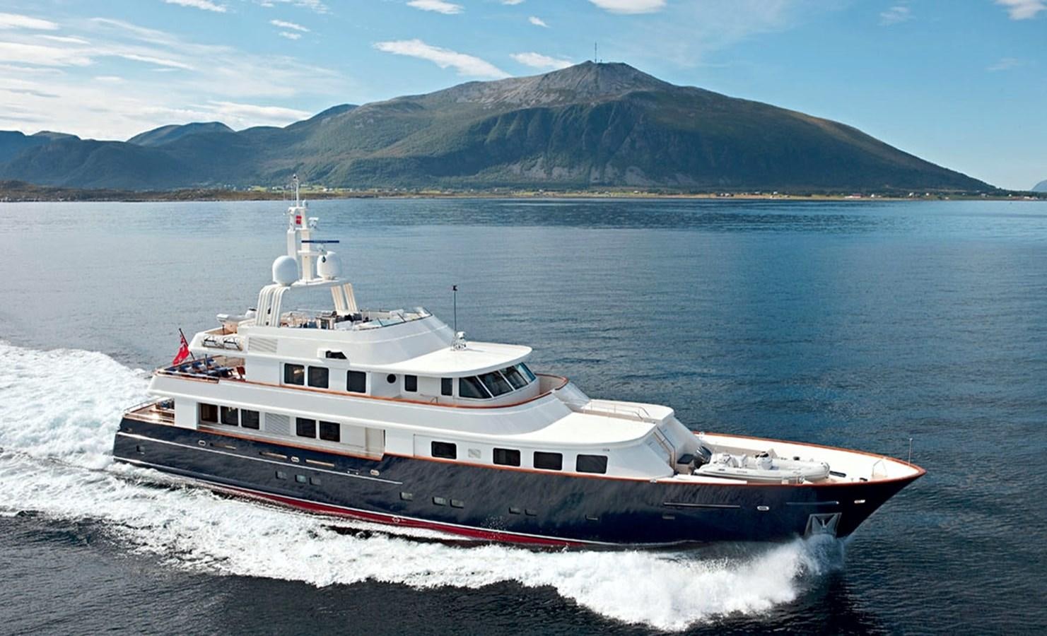 a boat on the water aboard FABULOUS CHARACTER Yacht for Sale